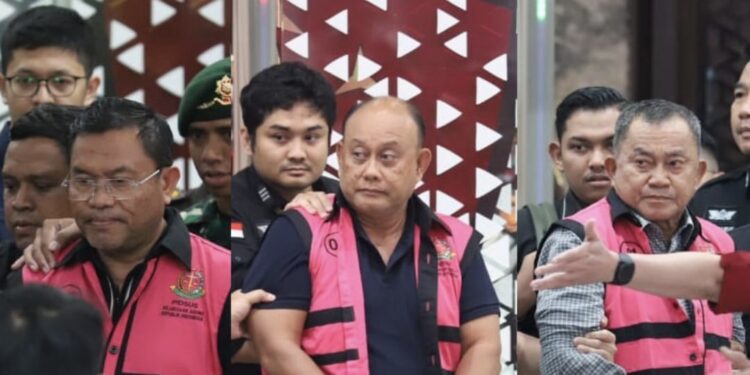 Mantan Kepala BGN Dadan Hindayana bersama dua mantan wakilnya resmi ditahan Kejaksaan Agung terkait dugaan korupsi tata kelola program Makan Bergizi Gratis (MBG).