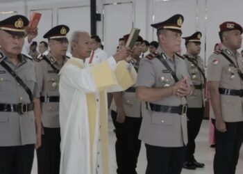 Polres Kutai Kartanegara (Kukar) melaksanakan upacara serah terima jabatan (sertijab) dan pelantikan sejumlah pejabat