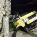 Kondisi Truk Muat Minyak Goreng Curah Terperosok di Parit Tanjakan Stitek Bontang,