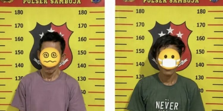 Dua terduga pelaku kasus narkoba diamankan Polres Kukar