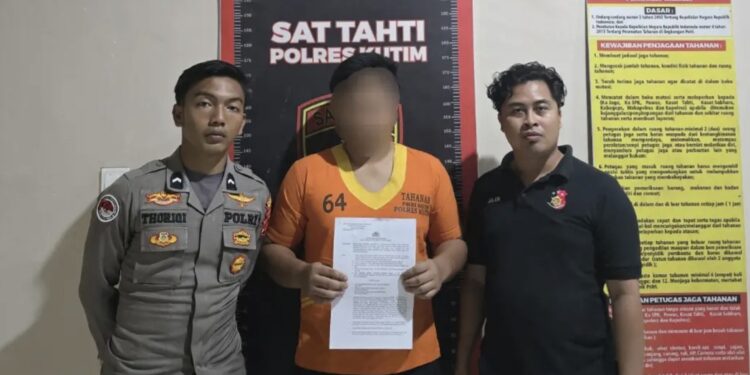 Kasus pencurian pria ini diamankan Polres Kutim
