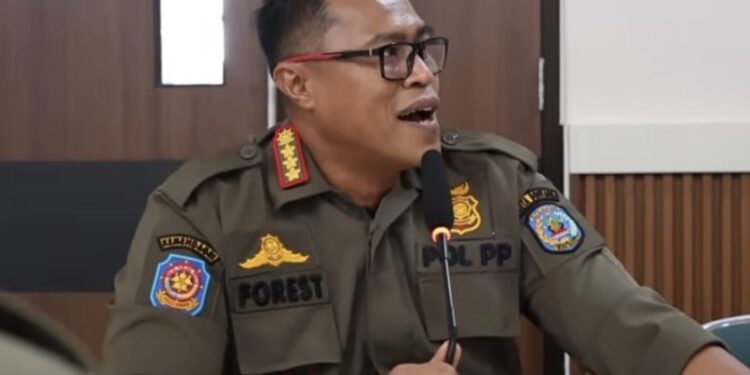 Kepala Satpol PP Bontang , Eddy Foreswanto