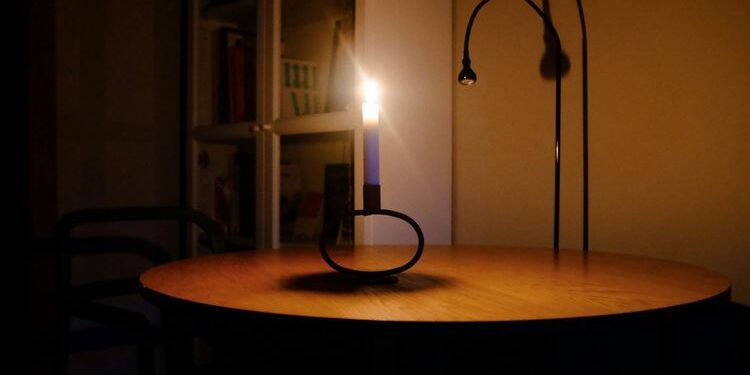 Ilustrasi mati lampu