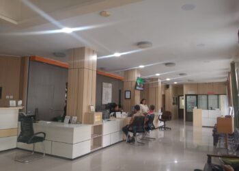 Kondisi layanan di Kantor DPMPTSP Bontang