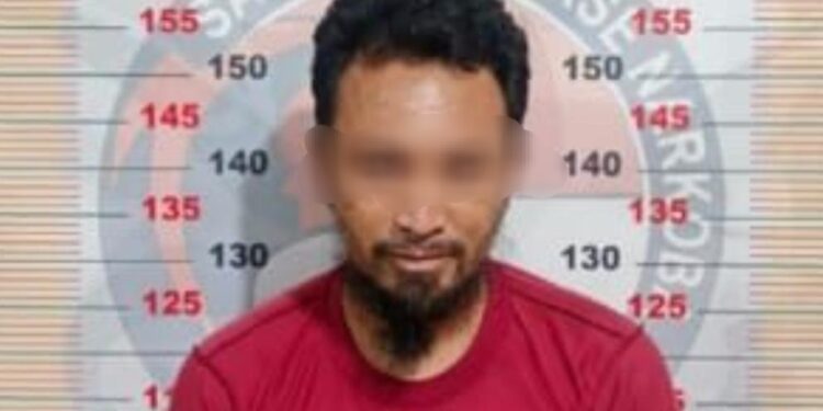 Terduga pelaku diamankan Polres Bontang terkait sabu