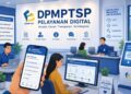 Ilustrasi DPMPTSP pelayanan digital