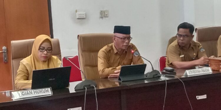 Pihak Setda Bontang lakukan pembahasan Raperda itu dilakukan bersama DPRD