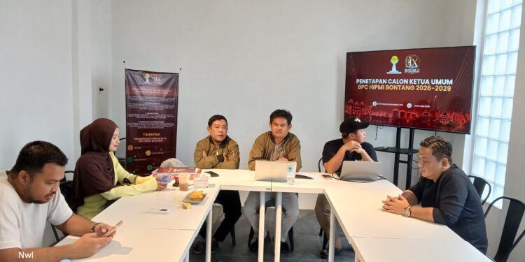 Steering Committee (SC) Musyawarah Cabang (Muscab) IX BPC HIPMI Kota Bontang resmi menetapkan hanya satu bakal calon yang lolos verifikasi