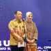 Kapolres baru Bontang AKBP Anak Agung Gede Wibowo Sitepu bersama istrinya