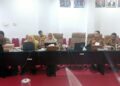 Kepala Bidang Hukum Setda Bontang, Andi Kurnia turut ikut dalam rapat dengan DPRD Bontang