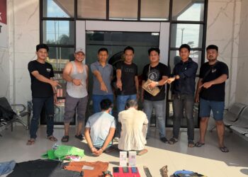 Terduga pelaku diamankan Polres Kutim