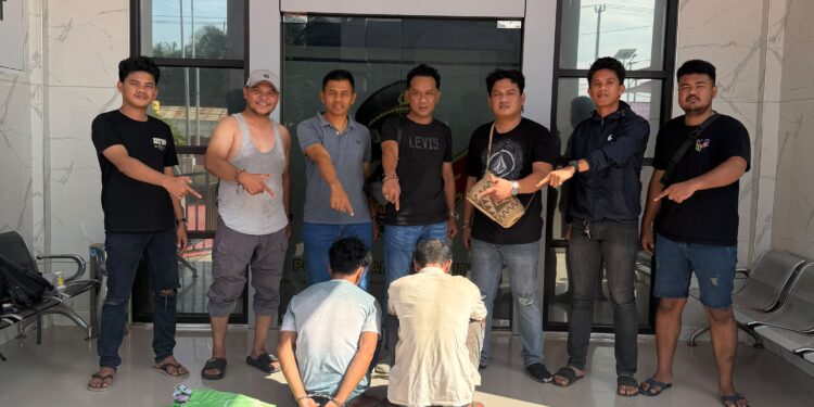 Terduga pelaku diamankan Polres Kutim