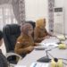 Wali Kota Bontang, Neni Moerniaeni (tengah) saat membahas terkait validitas data kependudukan