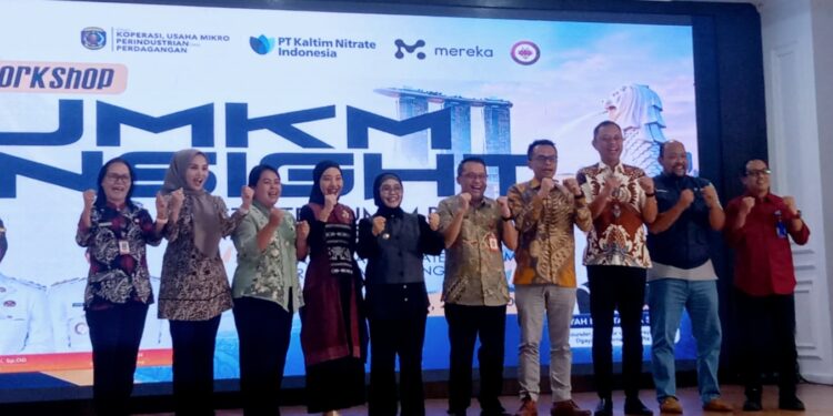 Wali Kota Bontang turut ikut dalam kegiatan workshop UMKM PT KNI