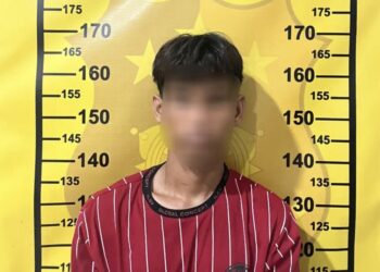Terduga pelaku berinisial JM (25) diamankan Polres Kutim
