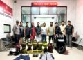 Terduga pelaku pencurian tabung diamankan Polres Kutim