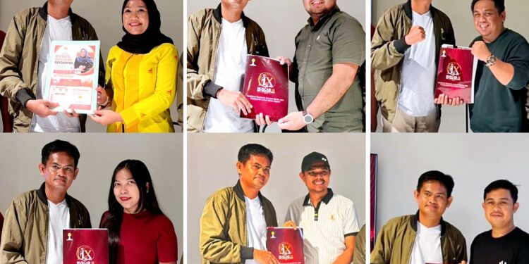 6 kader resmi mendaftarkan diri sebagai bakal calon ketua umum pada Muscab IX.